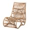 Baxton Studio Genera Modern Bohemian Natural Rattan Lounge Chair 217-12709-ZORO - alternate 4